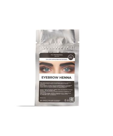 TNL henna eyebrow dye 5 gr. DARK BROWN..galasmartlara