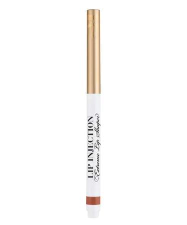 Too Faced Lip Injection Extreme Lip Shaper Cinnamon Swell- Lip Pencil