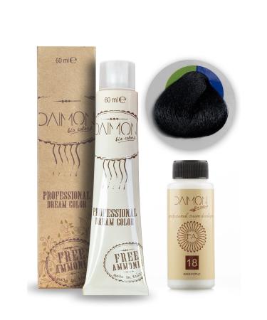 DAIMON Fa Ammonia-free Hair Dye 1.10 Blue-black