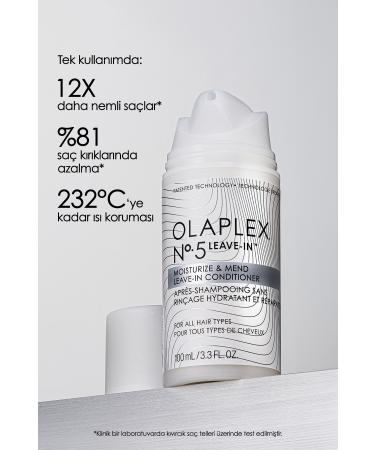 Olaplex No.5 Leave-In Moisturize & Mend Conditioner - Bond Strengthening Leave-In Conditioner - 100 ML - Buy Online on GoSupps.com
