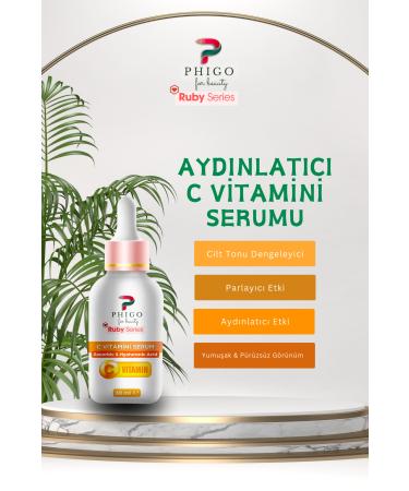 Phigo Vitamin C Serum Brightening Shining Effect 30 ML Phigo - Buy Online on GoSupps.com