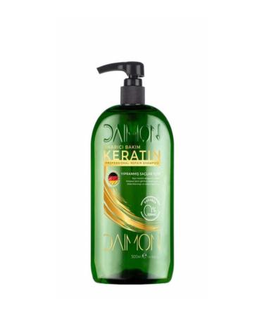 Cosmolac DAIMON KERATIN CARE SHAMPOO FOR DAMAGED HAIR 500ML.