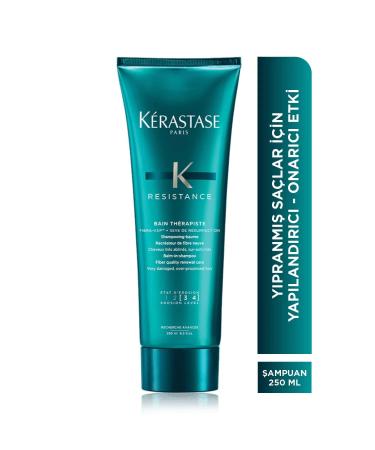 Kerastase Resistance Bain Therapiste Hair Bath for Over-Processed and Damaged Hair 250 Ml