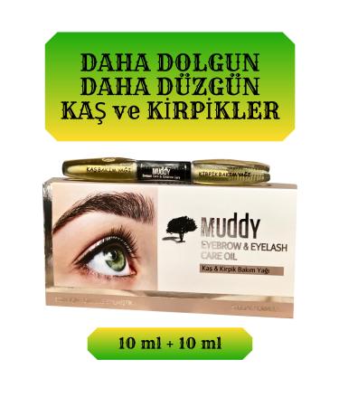 Muddy Nourishing and Repairing Eyebrow & Eyelash Care Oil 8680419064699