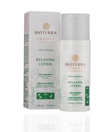 Bioterra Organic Relaxing Lotion 50 ml - Buy Online on GoSupps.com