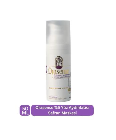 Orasense %5 Face Repairing and Brightening Luxury Saffron Mask 50ml