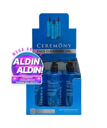 Ceremony Moisturizing & Purifying & Equalizing & Anti-aging Facial Cleansing Gel 12 pcs Sta