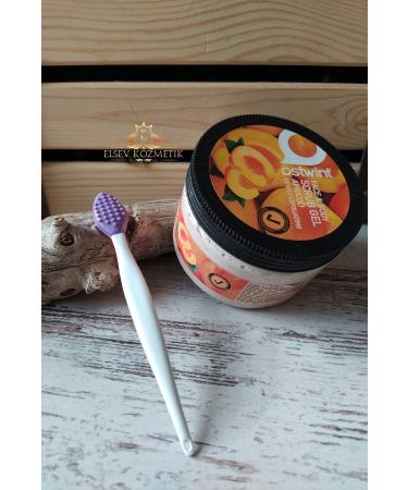 Ostwint Face and Body Peeling Effective Scrub Gel Apricot Elsevkozmetik