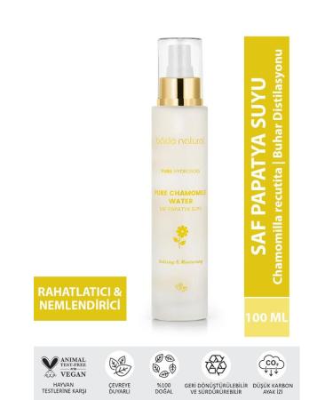 Bade Natural Chamomile Water Hair and Face Tonic 0 Natural and Pure 100 ml