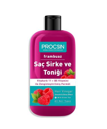 PROCSIN Oil Balancing Raspberry Hair Vinegar and Tonic 250 ml - Buy Online on GoSupps.com