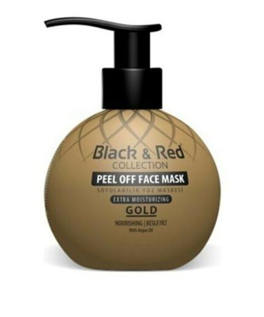 Black Red Peel Of Face Mask Gold 250 Ml