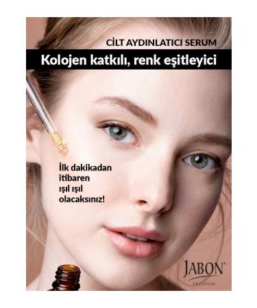 JABON Collagen Additive Color Equalizer and Skin Brightener 20% Vitamin C Serum 30 Ml - Buy Online on GoSupps.com