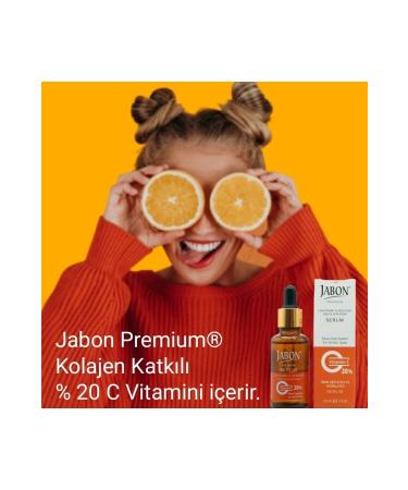 JABON Collagen Additive Color Equalizer and Skin Brightener 20% Vitamin C Serum 30 Ml - Buy Online on GoSupps.com