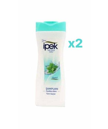 Silk Shampoo All Hair Refreshing Care Menthol 450ml X2