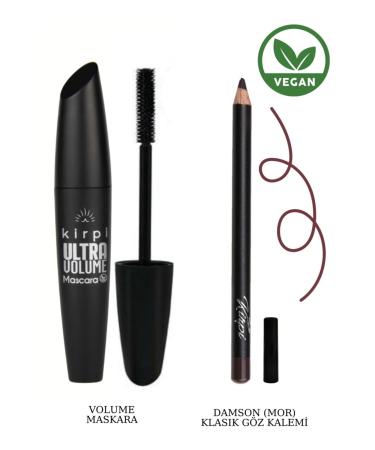 Hedgehog Ultra Volume Mascara + Damson Purple Eyeliner