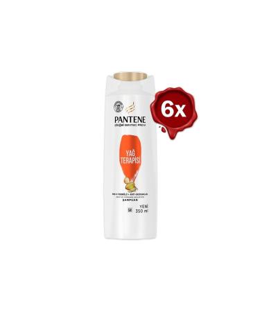 Pantene Shampoo Pro-v Natural Synthesis Oil Therapy 350 Ml X 6