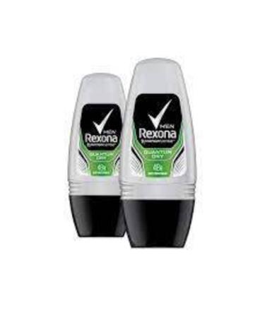 Rexona Men Quantum Dry Roll On 50 Ml X 2 Pieces