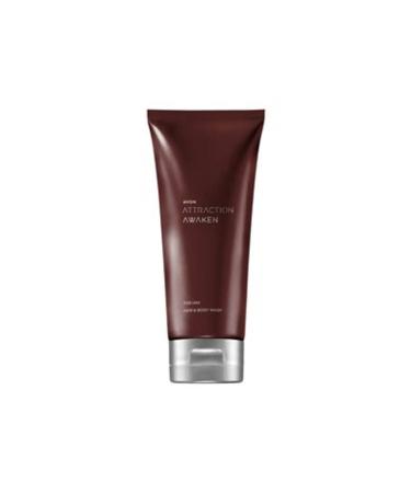 Avon Attraction Awaken Hair and Body Shampoo for Men 200ml (1 PIECE)