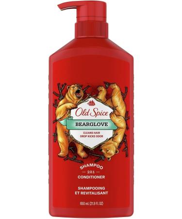 Old Spice W/c Bearglove 2in1 Shampoo + Conditioner 650ml