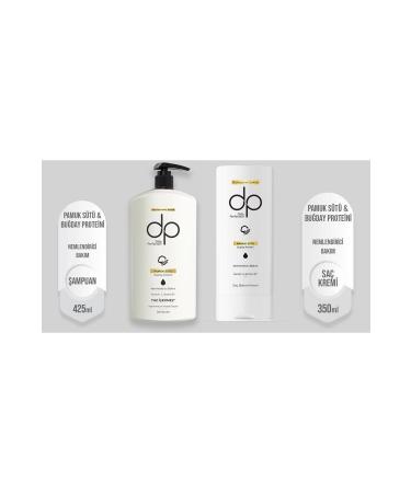 DP Daily Perfection Shampoo Cotton Milk Wheat Protein 425 ml + Cotton Milk Hair Care Conditioner 350 ml
