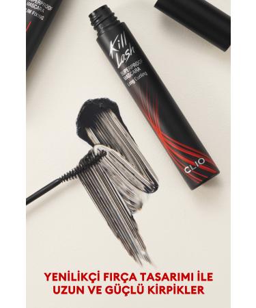 CLIO Permanent Long Curly Eyelash Effect Mascara Clio Kill Lash Superproof Mascara (01 Long Curling) - Buy Online on GoSupps.com
