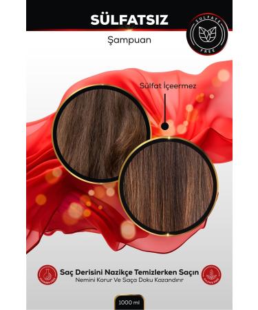 Evoque Sulfate-Free Shampoo Keratin Nourishing & Repairing Effect Sulfate Salt Silicone Paraben Free 1000ml - Buy Online on GoSupps.com