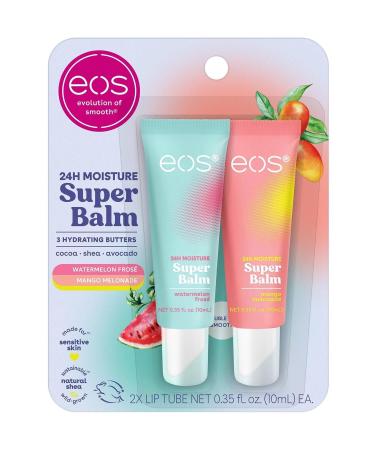 Eos Lip Balm Watermelon Frose + Mango Melonade 2 Pack Lip Balm 2x10ML