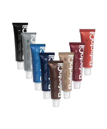 Refectocil Black Eyebrow and Eyelash Dye 1 Pure Black With New Packaging - Buy Online on GoSupps.com
