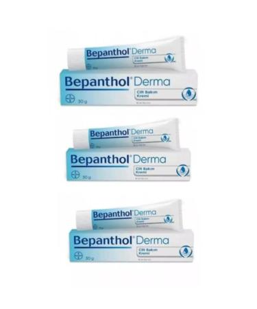 Bepanthol Derma Skin Care Cream 30 Gr 3 Pieces