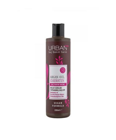 Urban Care Argan Oil & Keratin Hair Care Cream 330 Ml