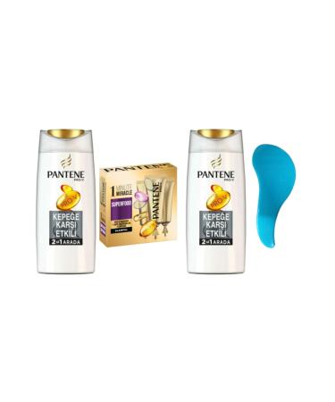 Pantene Anti-Dandruff Shampoo 700ml X2 + Ampoule