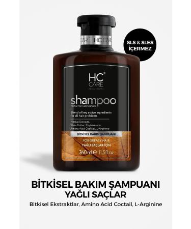 HC Care Shampoo For Oily Hair - 340 Ml.