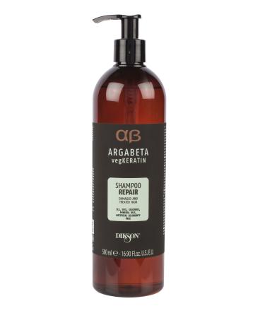 Dikson Arga Beta Restructuring Herbal Keratin Shampoo - Damaged Hair 500 Ml