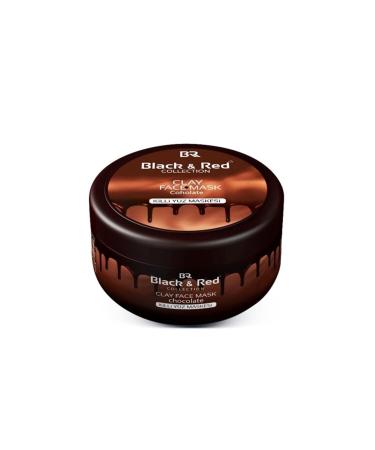Black Red Black&red Clay Face Mask Chocolate