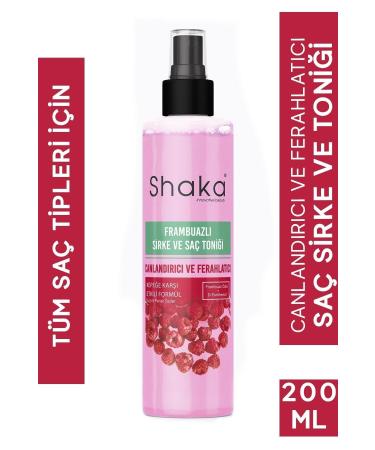 Shaka Raspberry Vinegar and Hair Tonic 200 ml