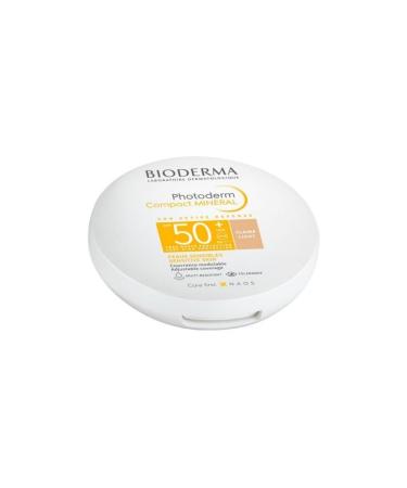 Bioderma Photoderm Compact Mineral Light Spf50+ Tinted Sunscreen 10g