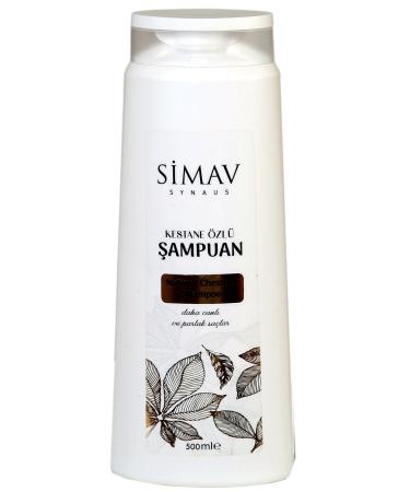 SIMAV SYNAUS Geographically Indicated Chestnut Essence and Thermal Water Shampoo - 500 Ml