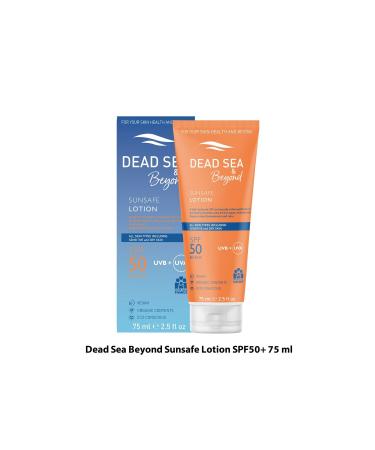 Dead Sea Beyond DEAD SEA & Beyond SUNSAFE LOTION SPF 50 HIGH 75 ml.