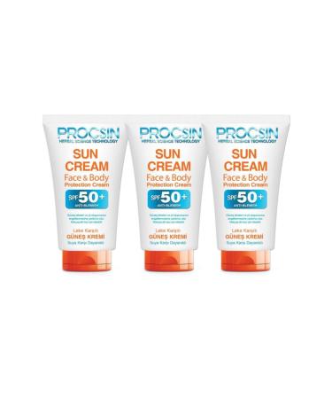 PROCSIN Sun Cream (50 ML * 3 PCS) Opportunity Package - Buy Online on GoSupps.com
