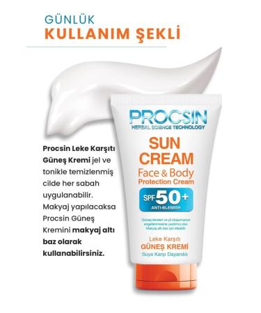 PROCSIN Sun Cream (50 ML * 3 PCS) Opportunity Package - Buy Online on GoSupps.com
