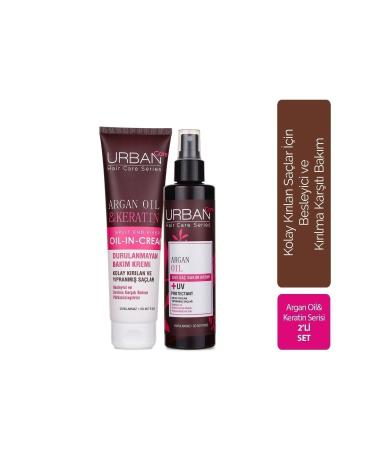 Urban Care Argan Oil & Keratin Series Set of 2