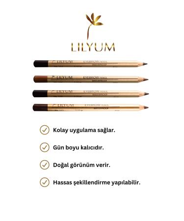 LILYUM Eyebrow Pencil - No: 117 - Buy Online on GoSupps.com