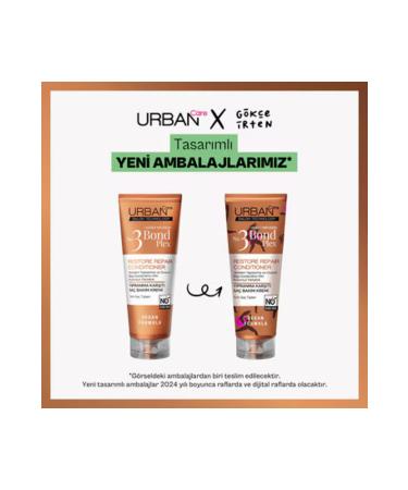 Urban Care No.3 Bond Plex Anti-Fray Hair Care Cream 250 ml - Buy Online on GoSupps.com