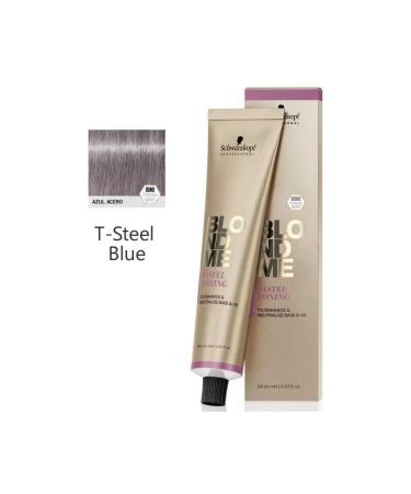 Schwarzkopf Blondme T-Steel Blue 60Ml.