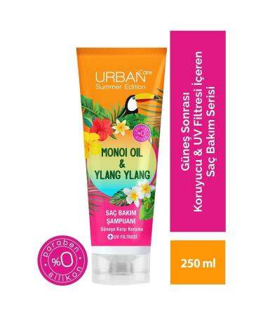 Urban Care SUMMER-MONOI OILY & YLANG SUN PROTECTIVE HAIR CARE SHAMPOO 250 ML GKHAIR837