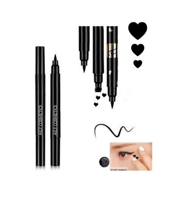 AILY COSMETICS Double Ended Eyeliner with Heart on One Side and Eyeliner on the Other Side