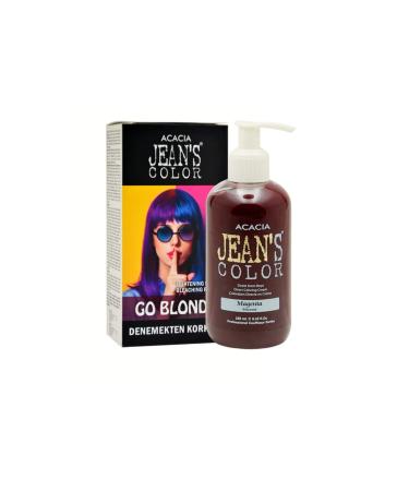 Acacia Jean's Color Magenta 250ml. Magenta + Jean's Color Hair Lightener Set
