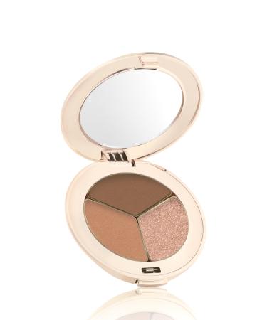 Jane Iredale PurePressed Eye Shadow Triple Cognac 2.8 g 670959111159
