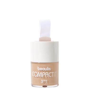 beaulis Compact It Foundation & Blush & Concealer 3in1 High Pigment Single Package