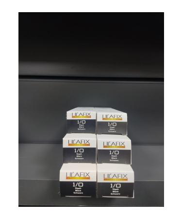 Lilafix Hair Dye 1.0 Black 60mlx6pcs. HAIR DYE10800103